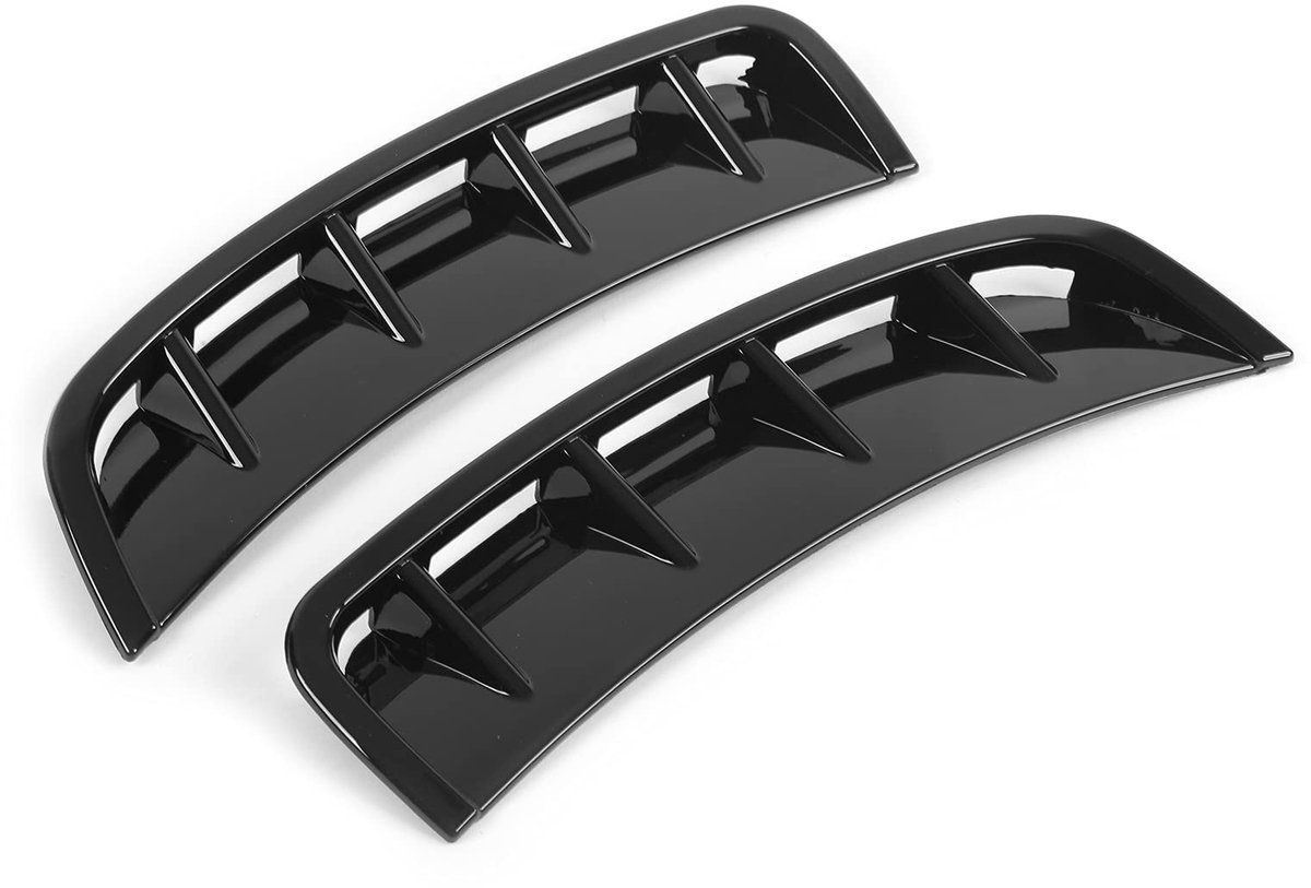 aladdien - Bumper Lip Diffuser - Spoiler Vervanging - Hoogwaardige ABS - Voorbumper Side Trim - Geschikt voor A-Klasse Hatchback Sedan W177 Line