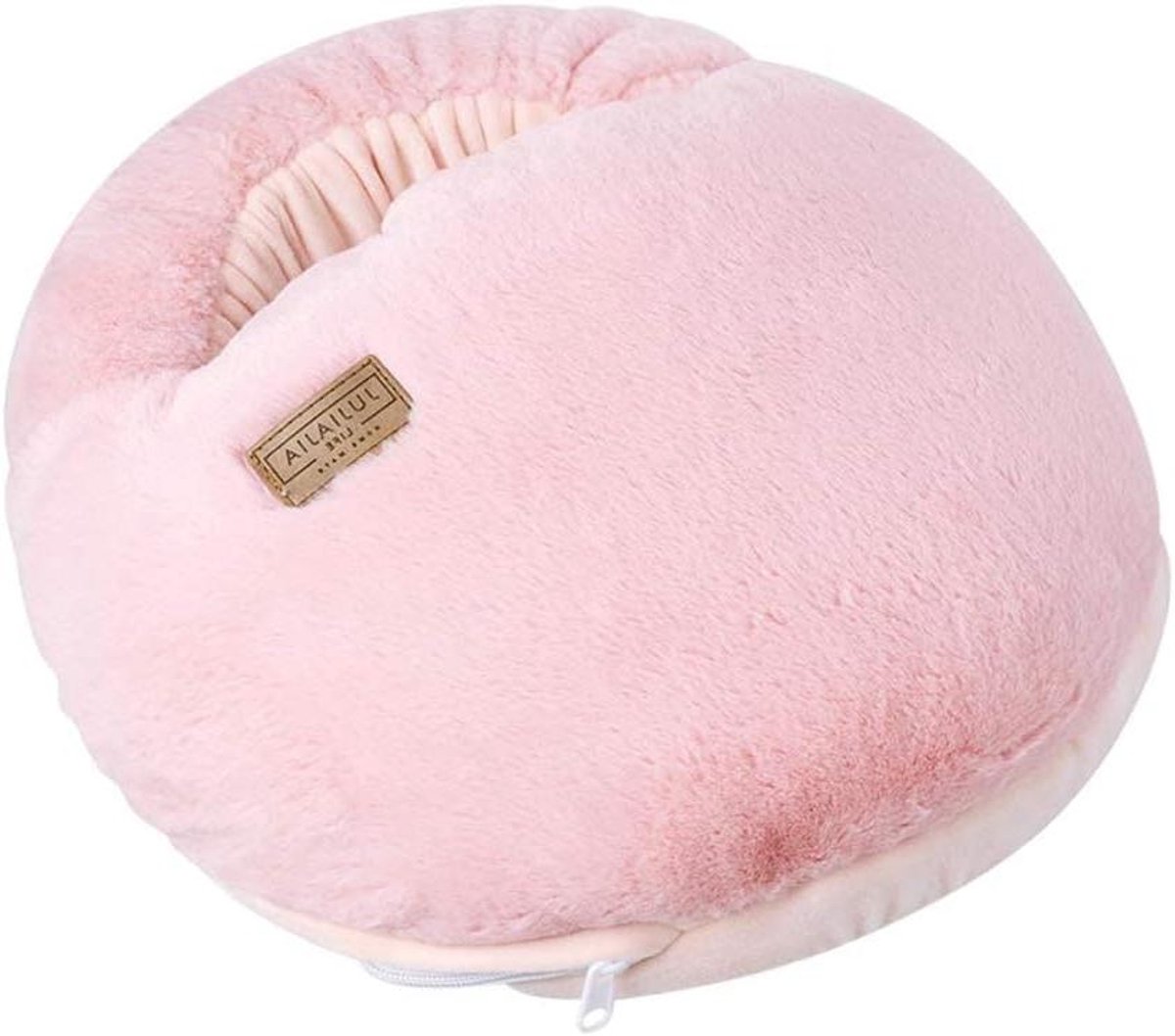 Elektrische Voetenwarmer - Verwarmde Pantoffels - Winterse Warmte - Automatische Uitschakeling - 38x38x13 cm - Roze