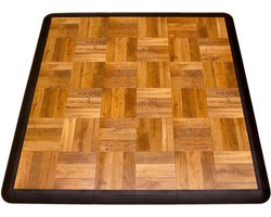 Modulaire Dansvloer Kit voor Tapdans en Oefenen met Eiken Uiterlijk