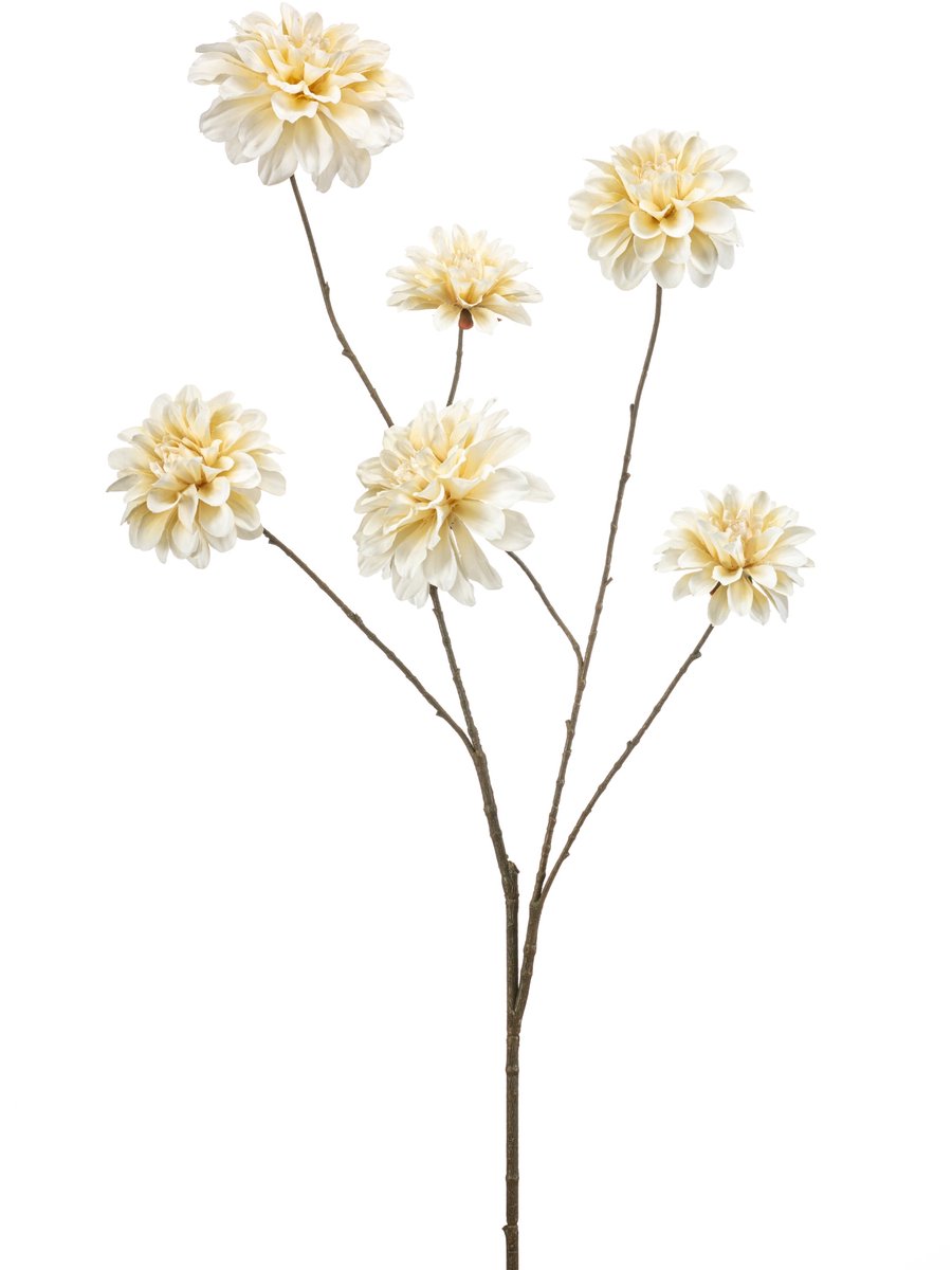Dahlia Kunsttak Crème – Levensechte Kunstbloem voor Sfeer