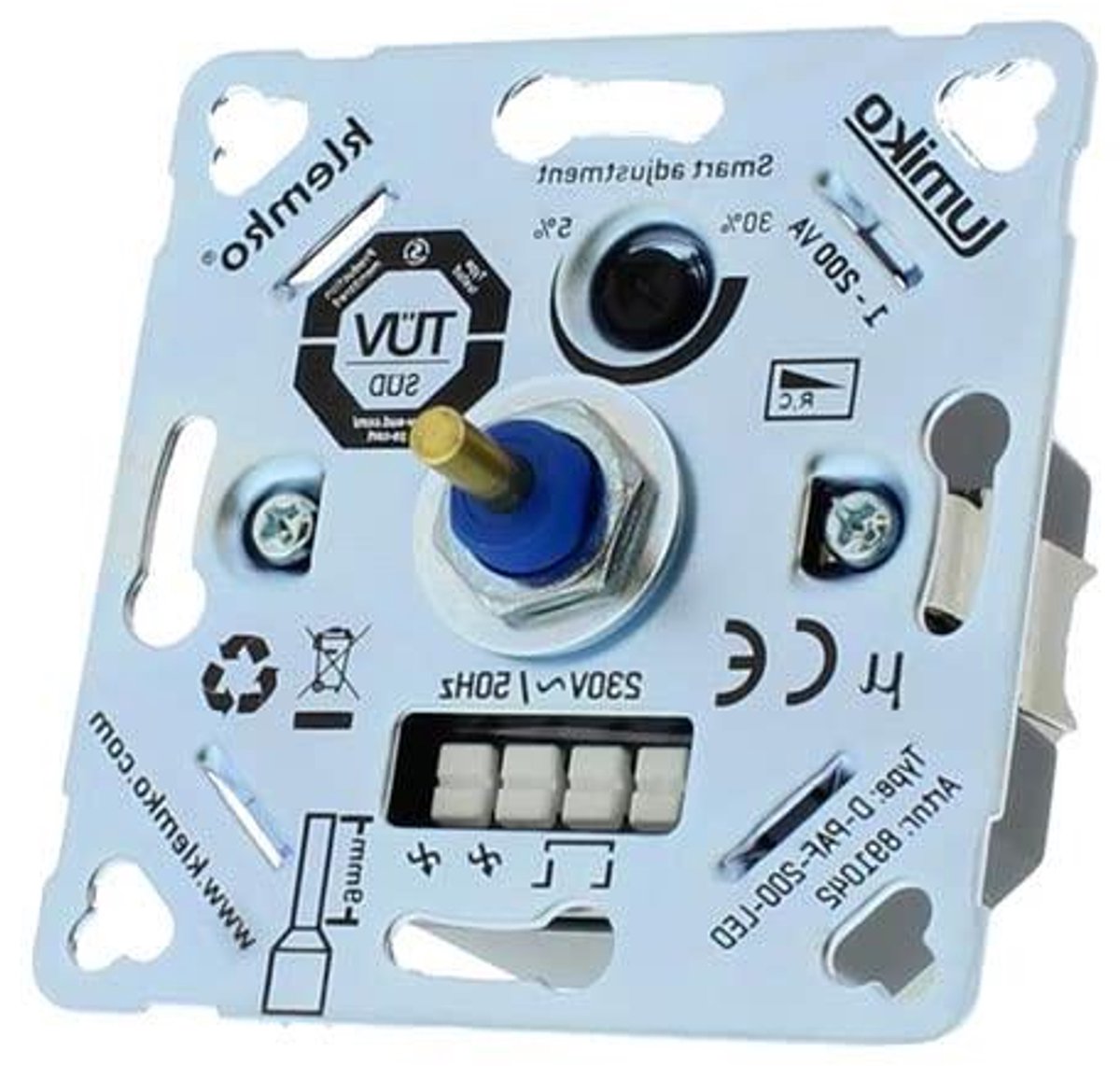 LED Dimmer - Lichtregelaar - Verlichting Instellen - Fase-afsnijding - 200 Watt - Wit