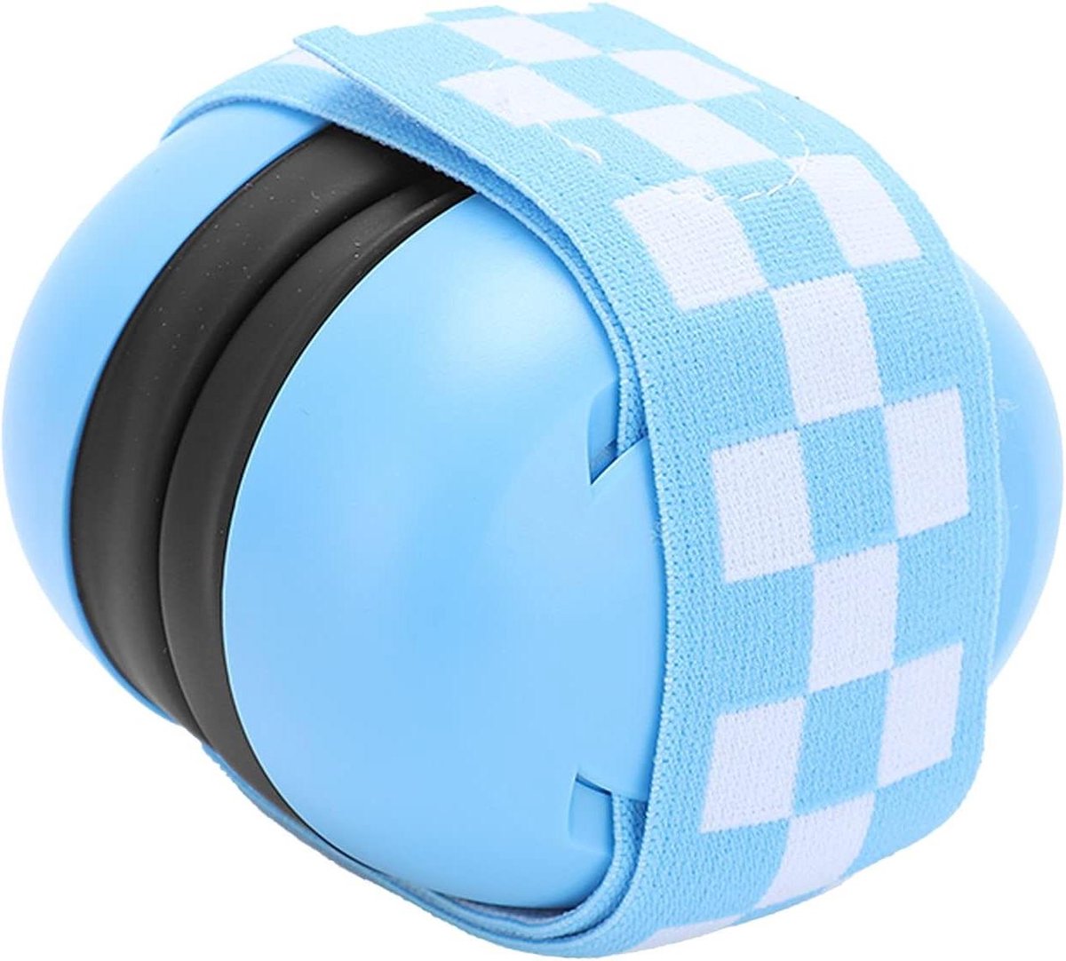 Baby Oorbeschermers - Hoofdband Geluidsisolatie - Gehoorbescherming Baby - Verstelbare Elastische Band - 2 stuks - Blauw