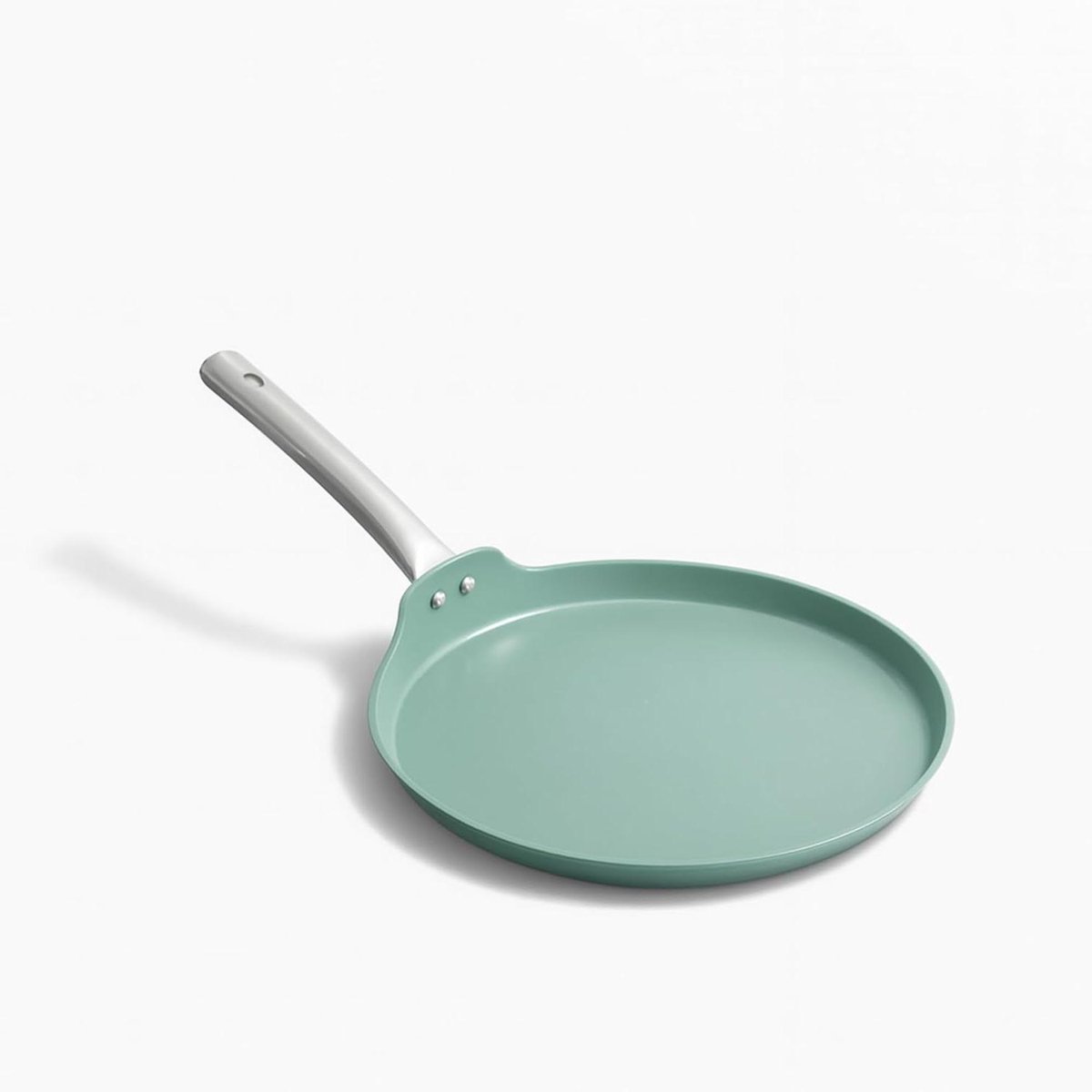 Keramische Koekenpan - Pannenkoekenpan - Lekker Koken - Dubbele Sterkte - 28 cm - Groen