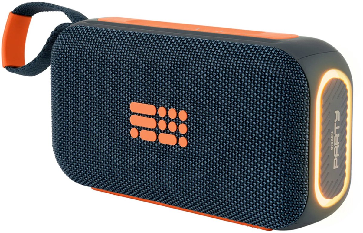 BIGBEN PARTY - PARTY SPEAKER BLUETOOTH SPORT - BLAUW / ORANJE