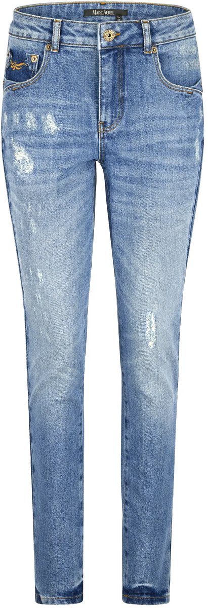 Marc Aurel - blauwe skinny jeans - maat 36