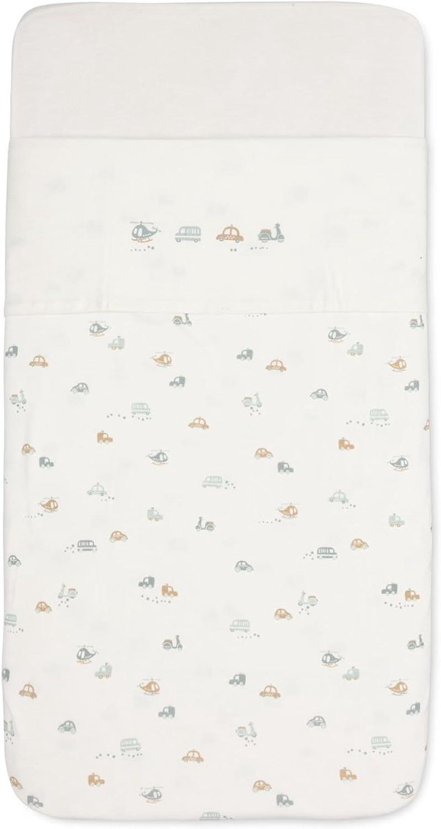 Baby wieglaken - Ledikantlaken - Comfortabel slapen - Oeko-Tex gecertificeerd - 75 x 100 cm - On The Go Print
