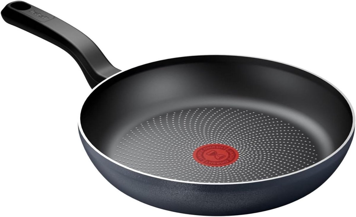 Pannenkoekenpan - Koekenpan - Luchtige Pannenkoeken - Ultralichte Inductiepan - 25 cm - Grijs
