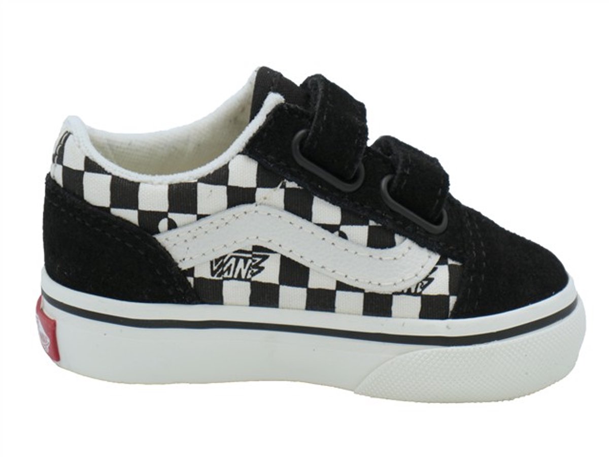 Vans Old Skool V kids sneaker Zwart