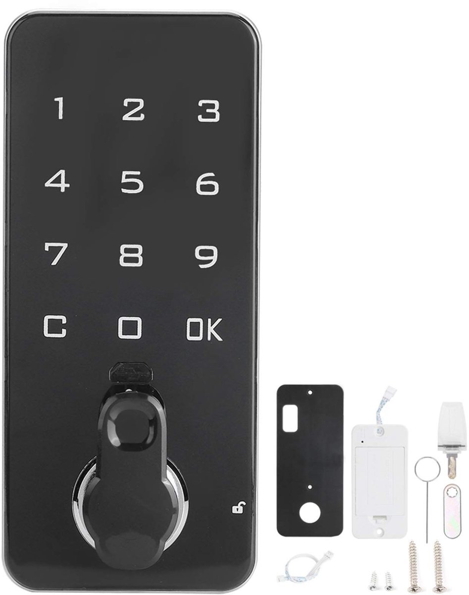 SPHProducts - Elektronisch Deurslot - Digitale Combinatiesloten - Snelle toegang - Keyless Entry - Voor thuisgebruik - 4 tot 15 cijfers - Veilig en een...
