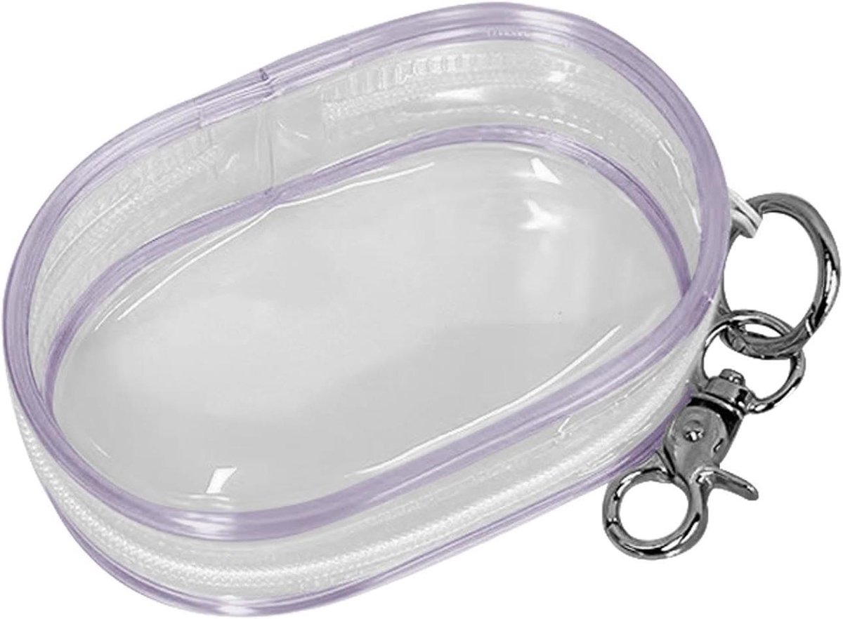 Kabel Organizer - Opbergtas - Reizen en Kantoor - Multi-Hole Ontwerp - 10x6x3.5cm - Paars