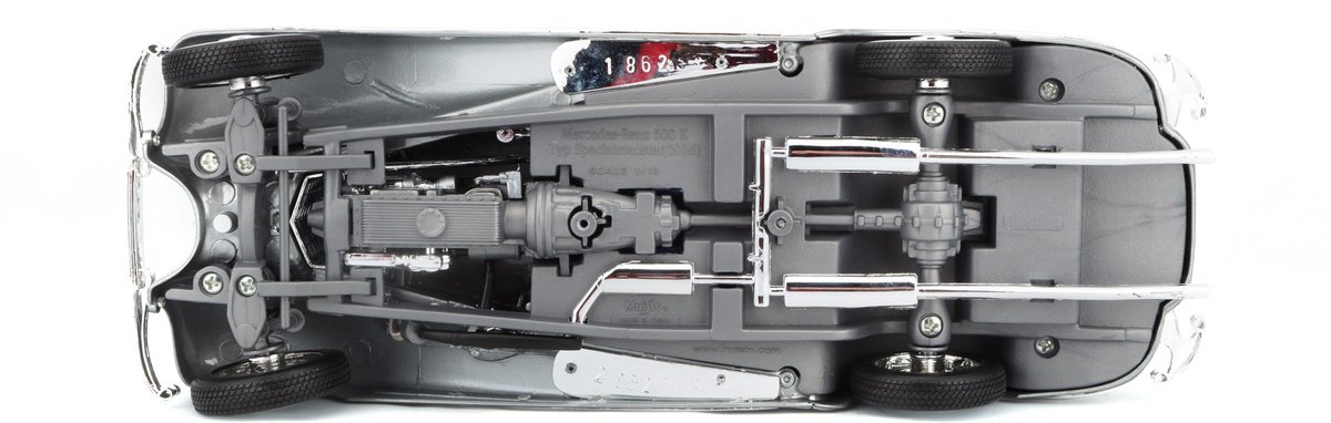 Modelauto Mercedes 500K Special Roadster 1:18 - speelgoed auto schaalmodel — afbeelding 17