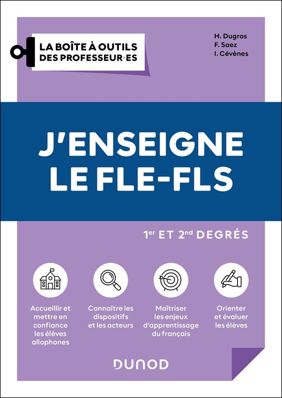 J'enseigne le FLE-FLS - 1er et 2nd degrés - 2e éd. - cover