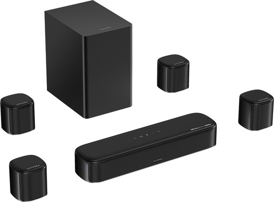 ULTIMEA - 7.1 Soundbar met Dolby Atmos - met 4 Surround