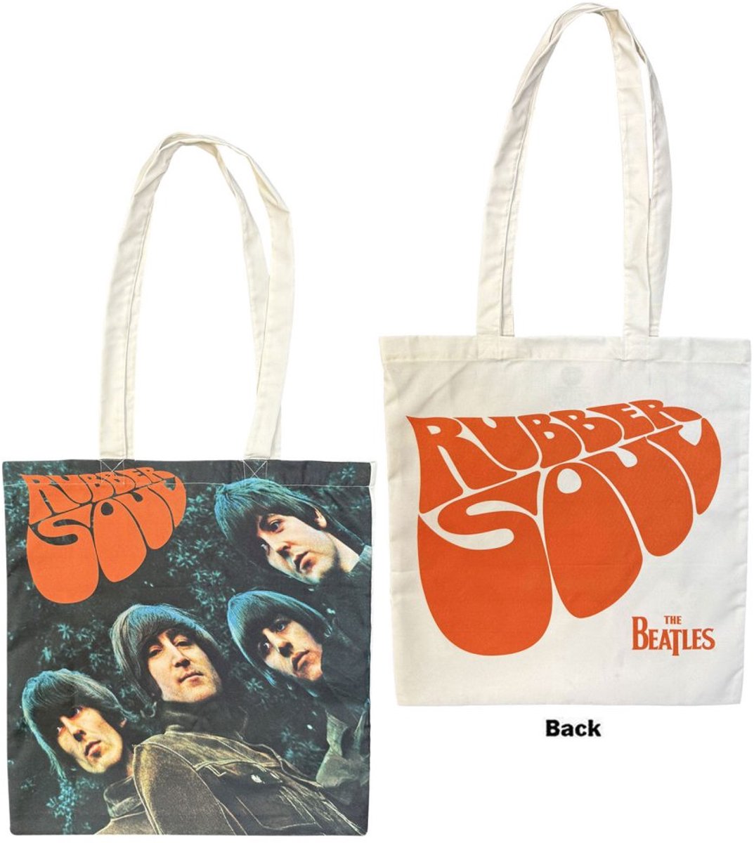 The Beatles - Rubber Soul Schoudertas/Shopper - Multicolours