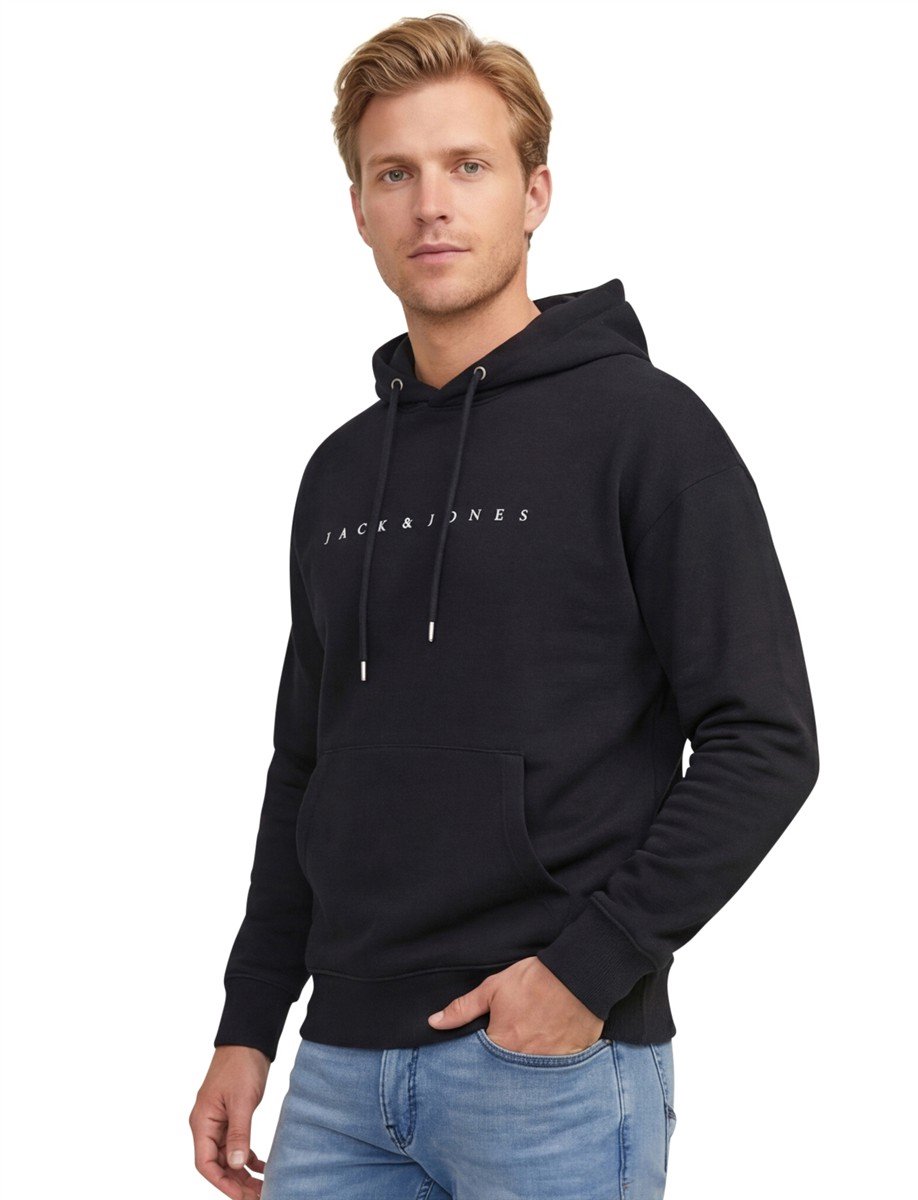 JACK&JONES - JJESTAR JJ SWEAT HOOD NOOS PLS - Heren - Sweaters — afbeelding 7