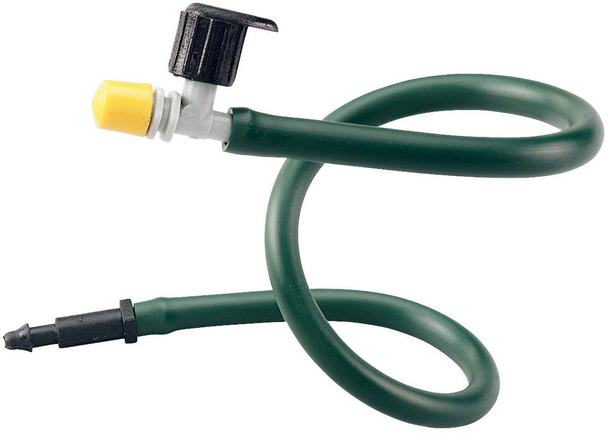 Druppelslang Sprinkler - Waterdruppelaar - Planten Water Geven - Flexibele Geheugenslang - 2 Stuks - Zwart