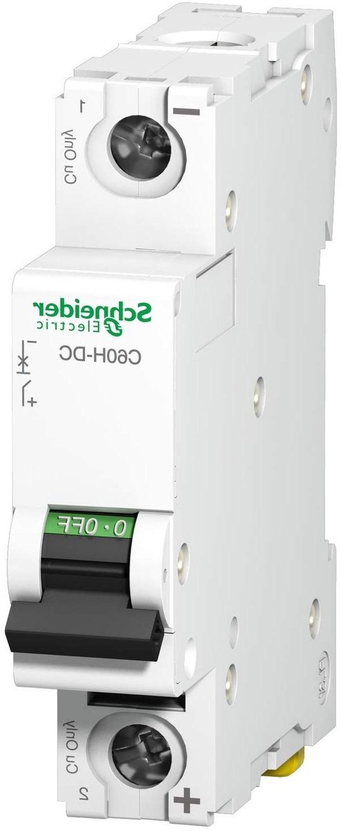 Stroomonderbreker - Automatische zekering - Elektrische beveiliging - C karakteristiek - 20 Ampère - Grijs