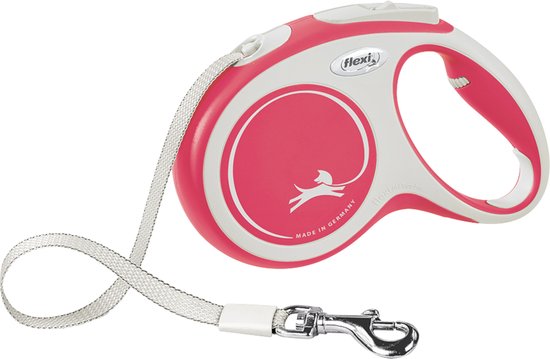Flexi New Comfort Band M 5M 25KG - Rood