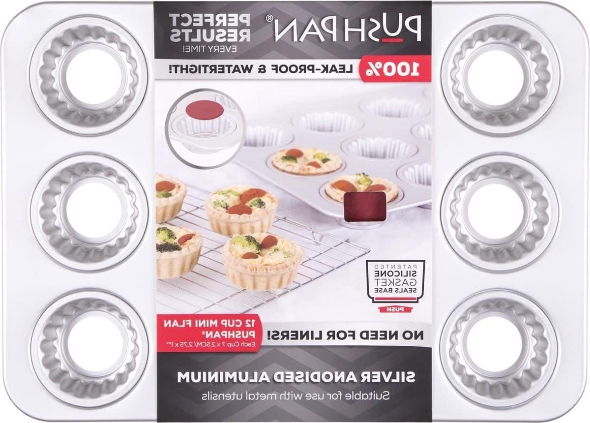 Mini Cupcake Pan - Muffinbakvorm - Cupcakes Bakken - 12 Stuks - 26 mm - Zilver
