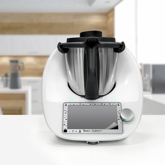 Displaybescherming Keukenmachine - Sticker Keukenapparaat - Keuken Decoratie - Op Maat Gesneden PVC - 10.6 x 17.2 cm - Magische Pot van Merkloos — afbeelding 2