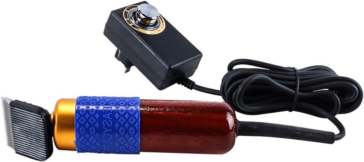 Tapijt Trimmer Kit - Gereedschap Tapijt Sculptuur - Tapijt Afwerken - 6 Snelheden Instelbaar - 200 W - Houtkleur