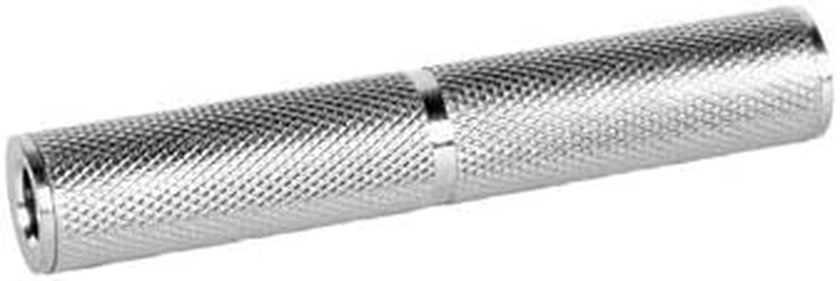 Adapter Jackkoppeling - Audio Connector - Geluid Verbinding - Mono naar Mono - 635 mm - Zilver