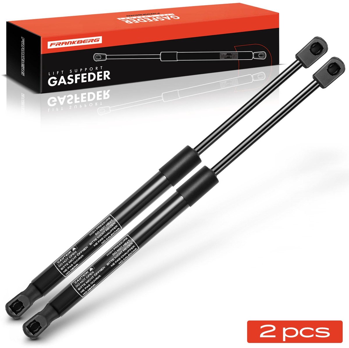 Frankberg 2x Gasveer Klep voor Renault Megane II Kombi KM0/1 Kombi