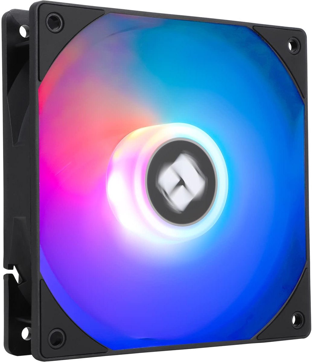 CPU Ventilator - Computer Fan - Computer Koeling - Omgekeerd Wind Design - 120 mm - Zwart