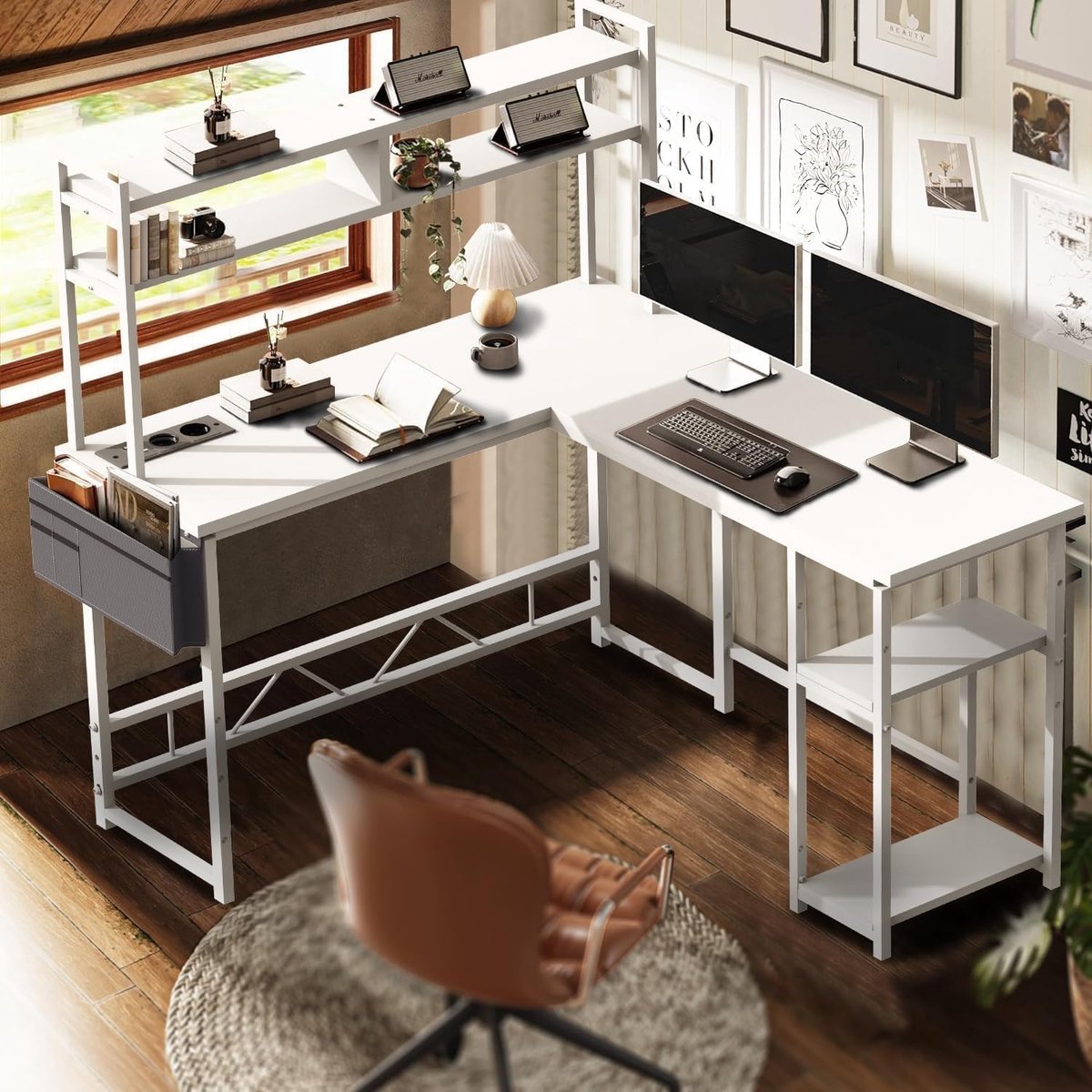 Hoekbureau Gaming - Bureau L Vormig - Computer Desk - bureau tafel