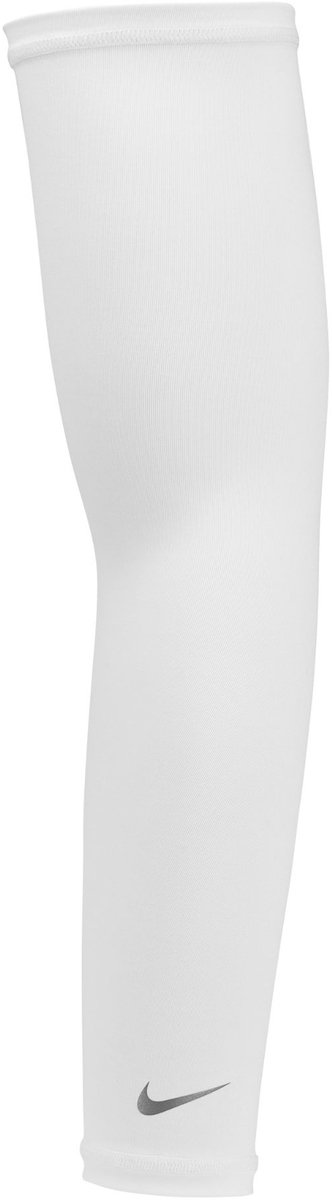 Nike sport sleeves UV bescherming en lichtgewicht . Zilver