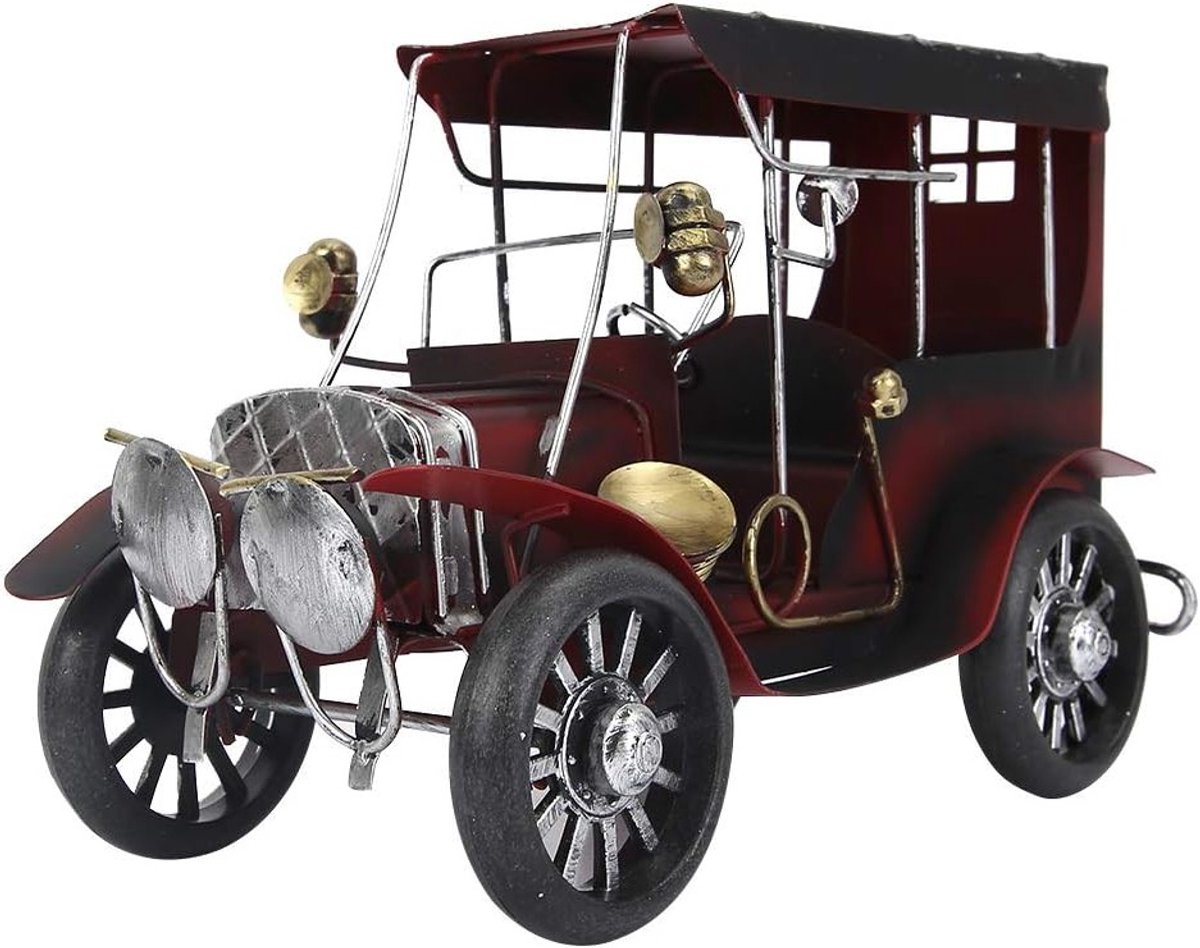 Vintage Miniatuur Auto Model, Perfect voor Huisdecoratie en Verzamelobjecten, Uniek Cadeau voor Autoliefhebbers