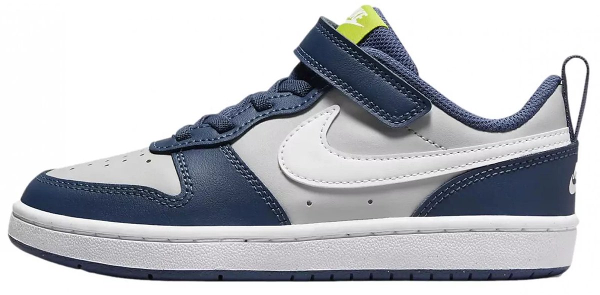 Nike Court Borough Low 2 Wolf Grey / University Blue / White