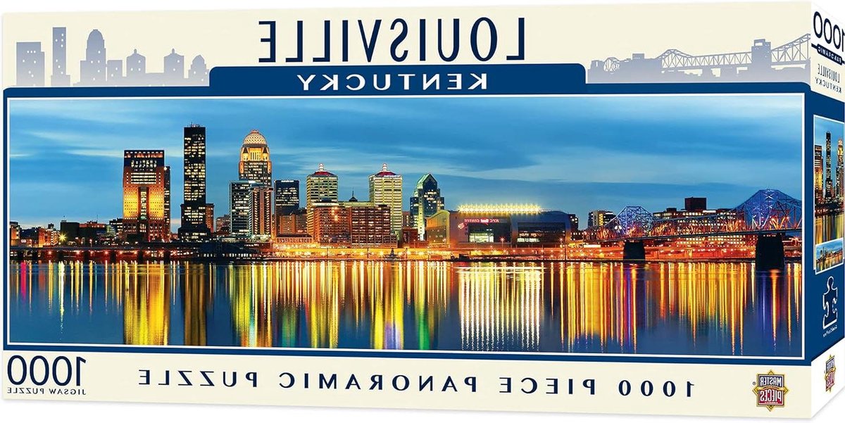 Panoramische Puzzel - Stadsgezicht Legpuzzel - Ontspannen Vrije Tijd - 1000 Stukjes - Panorama Formaat - Meerdere Kleuren