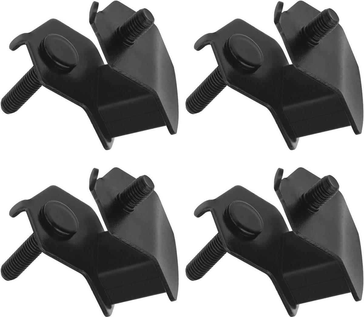 Motorsteunen - Trillingsdempers Bevestigingen - Motor Stabiliseren - Ruisonderdrukking - 4 stuks - Zwart