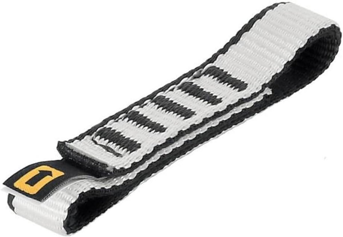 Express Quick Draw Sling - Klimlus Glijder - Klimmen Zekeren - CE UIAA Gecertificeerd - 20 Centimeter - Geassorteerd