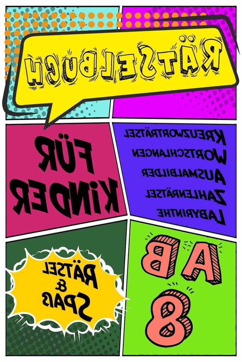Rätselbuch Kinder - Puzzelboek Kleuters - Cognitieve Ontwikkeling - Veelzijdige Puzzels - 15.6 x 23.39 cm - Niet gespecificeerd