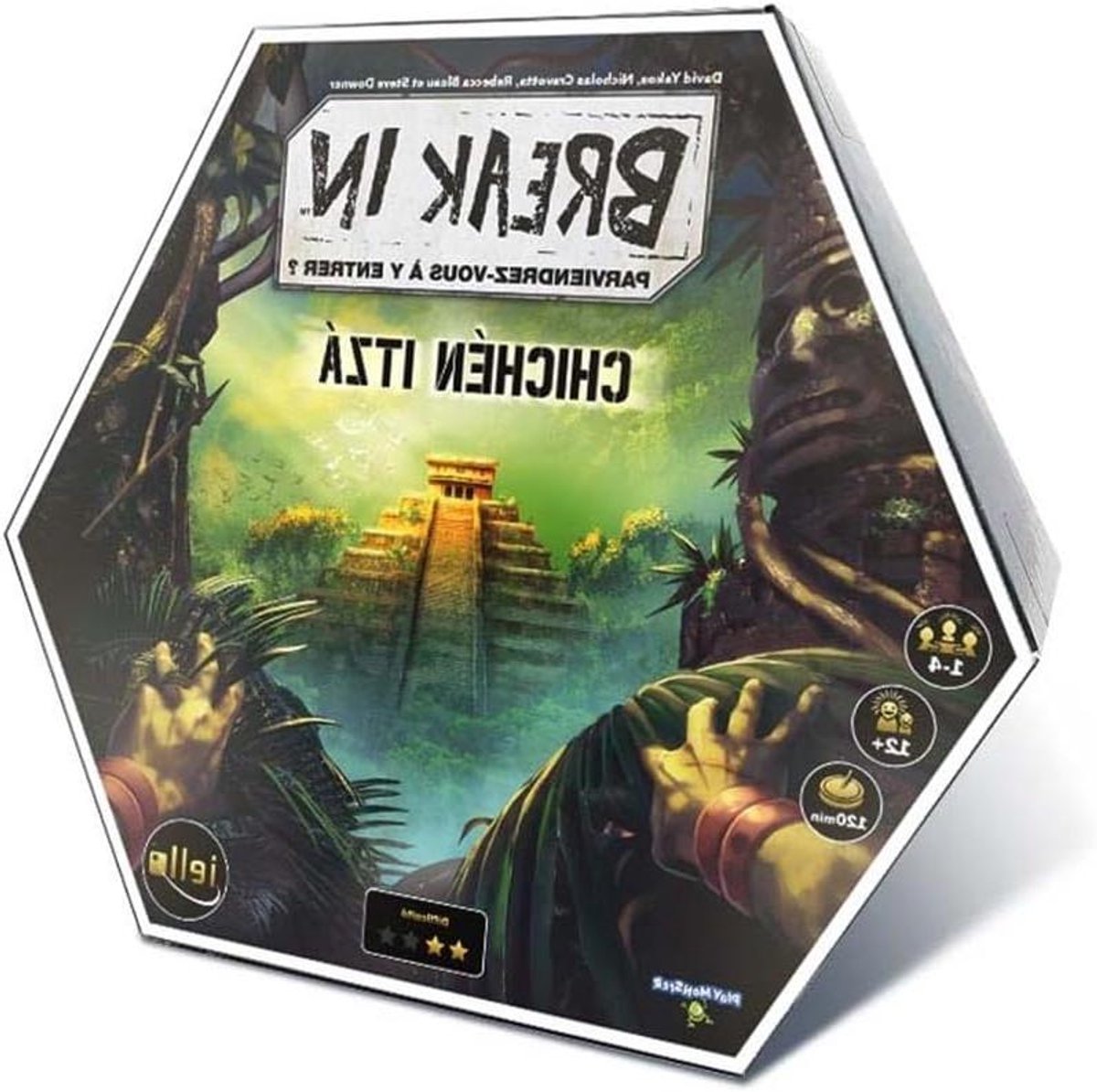 Escape Game Chichen Itza - Raadselspel Puzzelspel - Mysterie Oplossen - 3D Speelbord - 1 tot 4 spelers - Multicolor