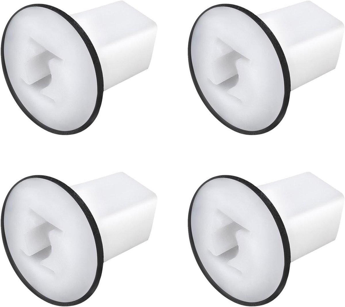 Achterlicht Clips - Retainer Clips - Auto Reparatie - Duurzaam Plastic Materiaal - 4 Stuks - Wit