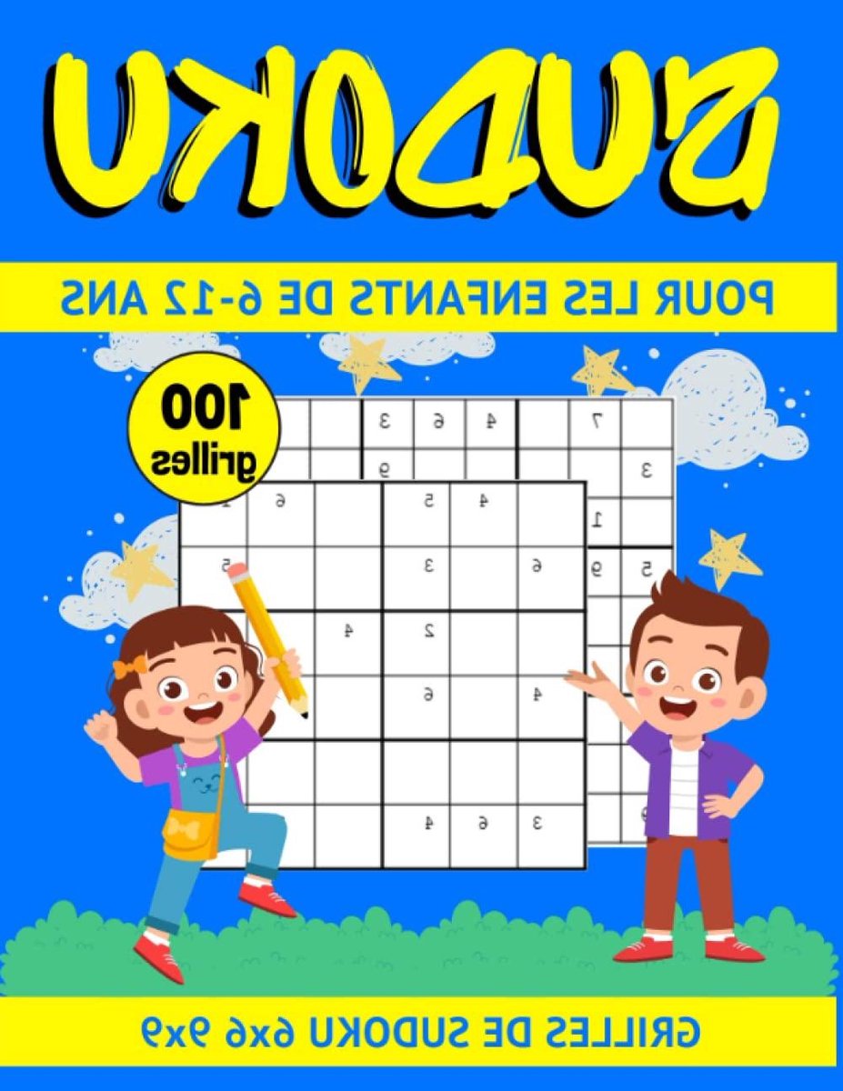 Sudoku Boek Kinderen - Puzzelboek Logica - Hersenen Trainen - Inclusief Oplossingen - A4 Formaat - Niet Gespecificeerd