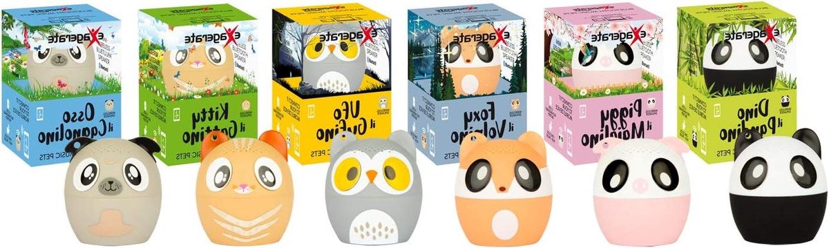 Draagbare Bluetooth Luidspreker - Mini Speaker - Muziek Luisteren Onderweg - Compact Formaat - 42 mm - Blauw