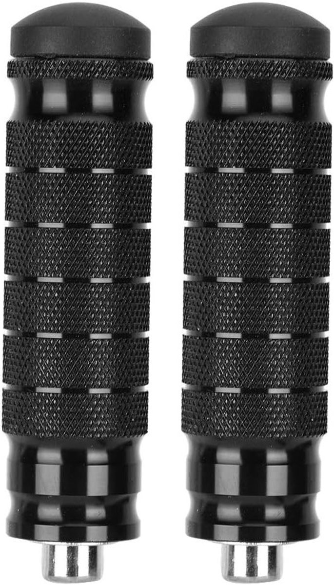 CNC Achterste Voetsteunen voor Motoren - 2 Stuks Universele Anti-slip Voetsteunen met 8mm Bevestigingsbouten voor Verbeterde Grip en Comfort