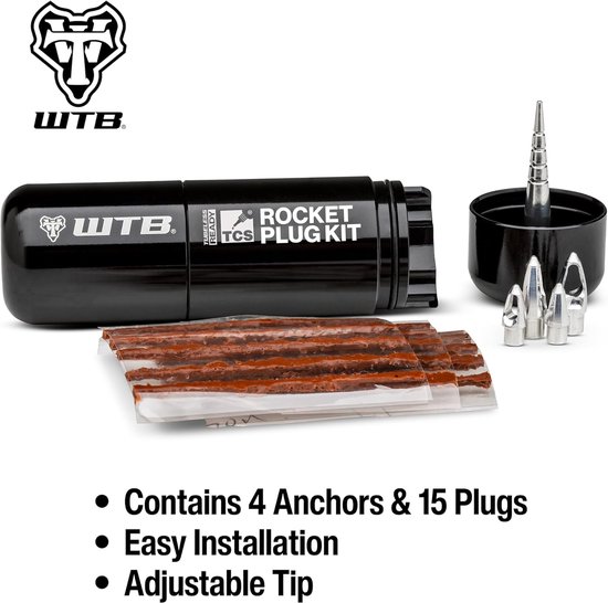 Reparatieset Banden - Tubeless Reparatie - Fietsbanden Herstellen - Herbruikbare Ankers - 15 Pluggen - Niet gespecificeerd — afbeelding 4