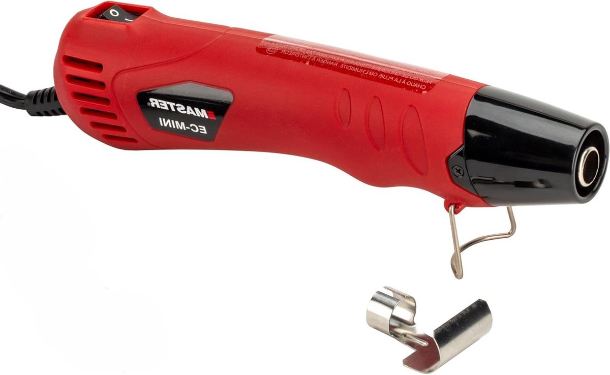 Heteluchtpistool - Krimptang - Klusprojecten - Compact en lichtgewicht - 350 Watt - Zwart