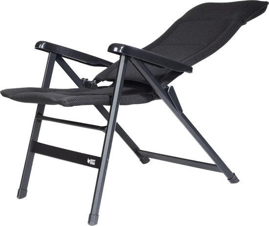 Happy Rhino - Campingstoel Sumava L - Vouwstoelen - Zwart - 5,4kg - 3D mesh - 45 x 5.4 x 49 cm van Happy Rhino — afbeelding 5