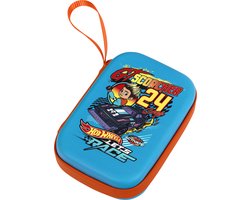 Klein Toys Hot Wheels draagtas - geschikt voor 3 auto's - 11x4x15,5cm - blauw