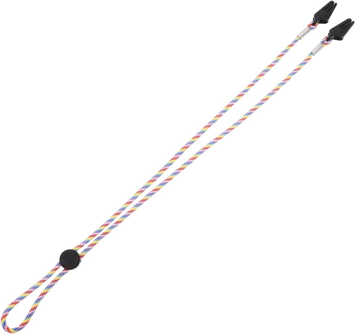 Hoed Touw - Kinclips - Winddicht Houden - Verstelbare Band - 10 Stuks - Multi