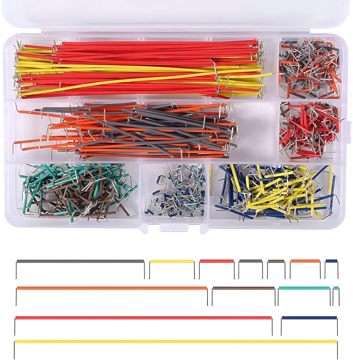 Breadboard Jumper Kabel Set - 560 Stuks - 14 Verschillende Lengtes