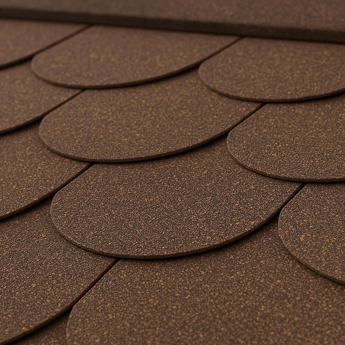 Dakspanen - Bitumen Bedekking - Dak Beschermen - Weerbestendig Materiaal - 3 m2 Pak - Bruin