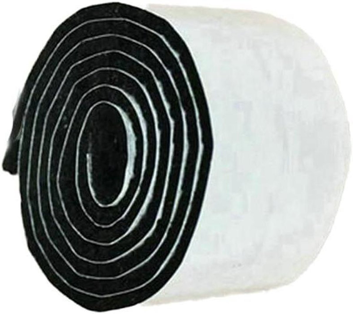 Meubel Vilt Strip - Vloerbescherming Pads - Meubels Beschermen - Zelfklevend & Op Maat - 1 Meter Rol - Zwart