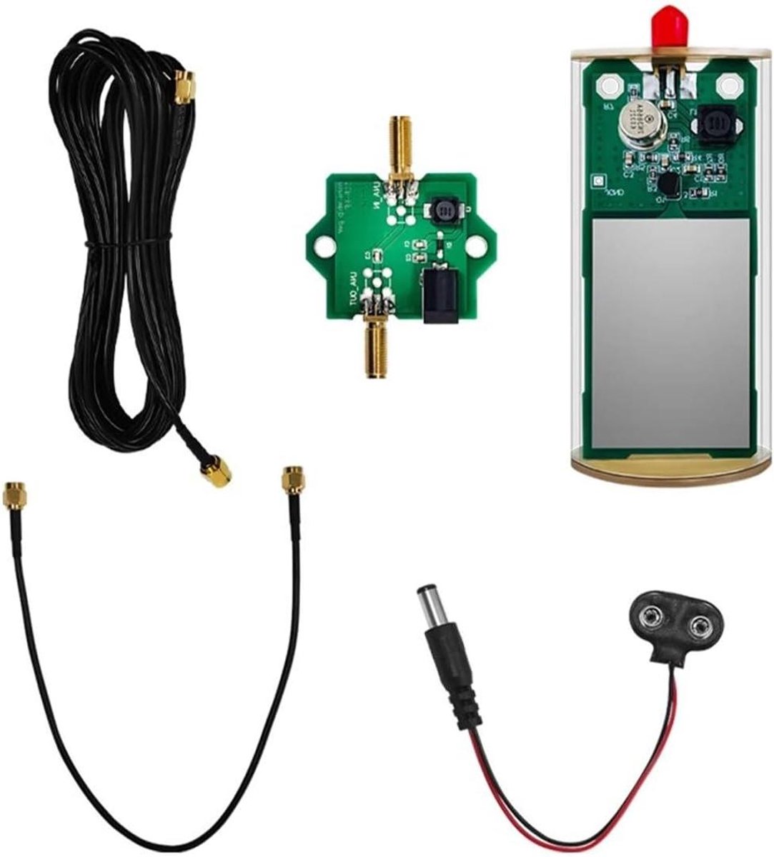 Compacte antenne - Kortegolf radio - Betere ontvangst - Actieve technologie - 3.2 x 7.8 cm - Zilver